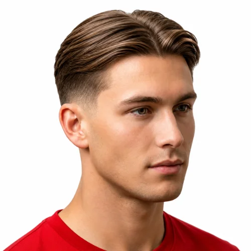 Modern Low Taper Fade French Crop featuring a contemporary textured crop with a clean low taper fade and stylish fringe for a fresh appearance.