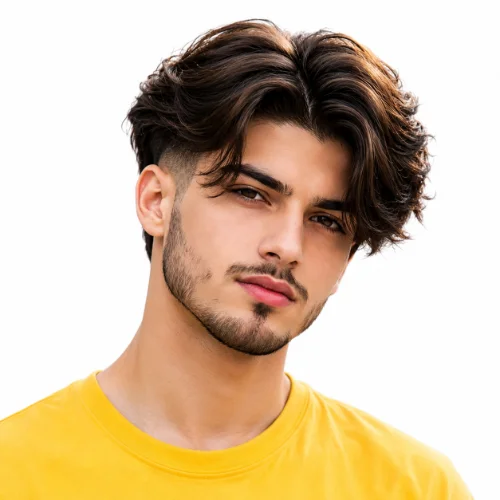 Low Taper Fade Asian Haircuts Male with a stylish and fresh haircut.
