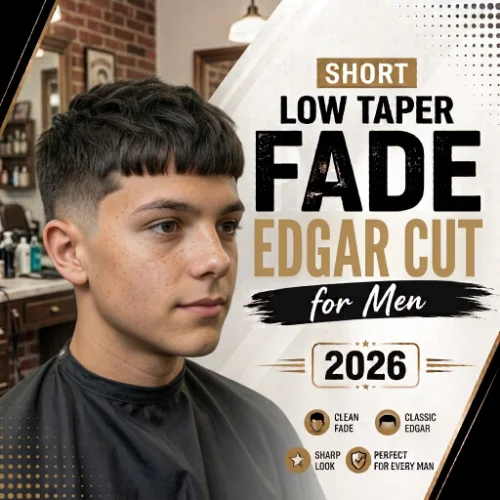 Short low taper fade Edgar haircut