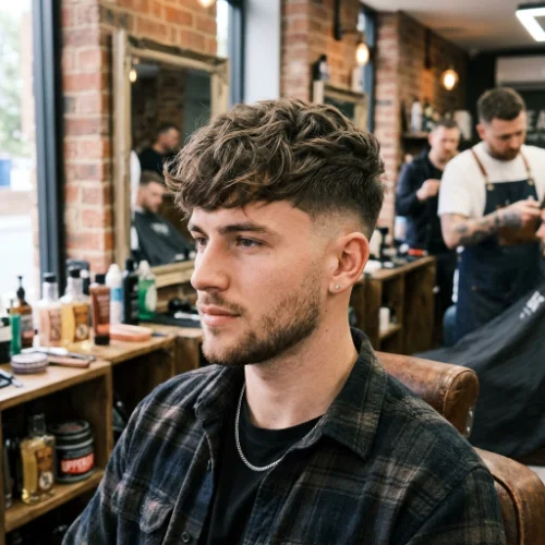Classic low taper skin fade haircut for men