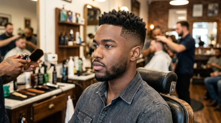 Low taper skin fade haircuts for men